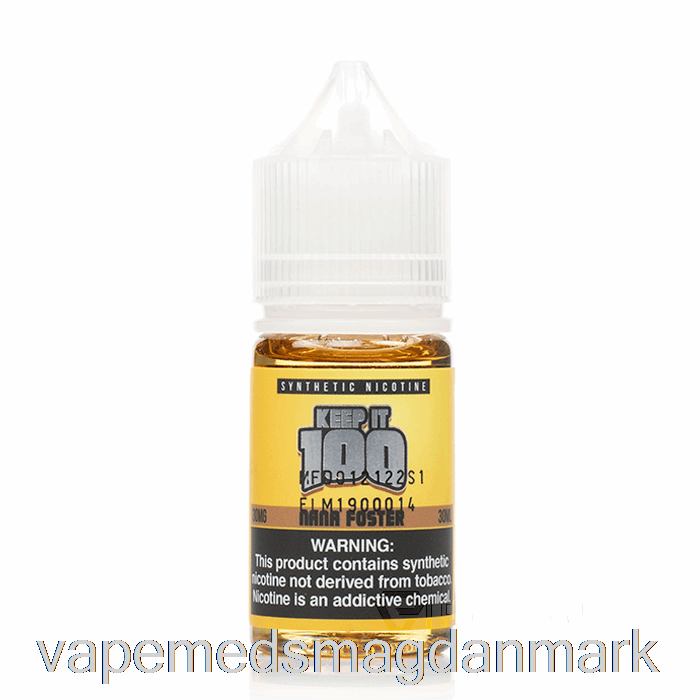 Engangs Vape Danmark Nana Foster Salt - Se Det 100 - 30ml 30mg